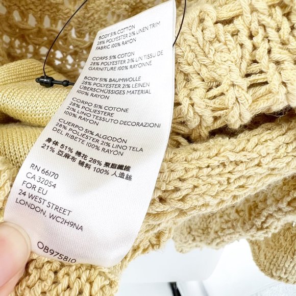 Free People Your Embrace Crochet Cardigan Sweater - Picture 14 of 14